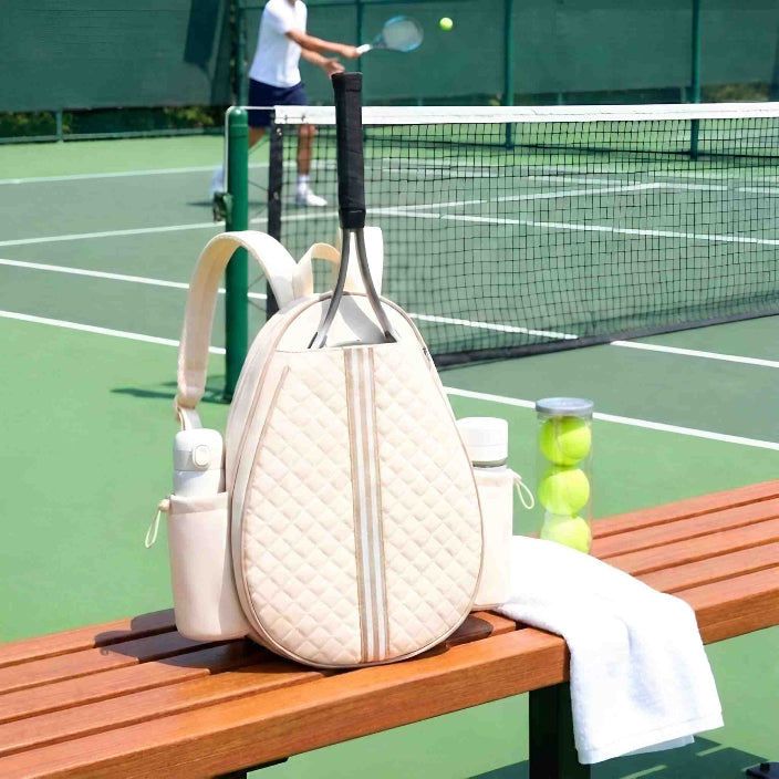 Signature Quilted Tennis Backpack (Free Shipping)