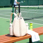 Signature Quilted Tennis Backpack (Free Shipping)