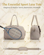 Puffer Tennis Tote (Free Shipping)