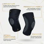 Court Stabilizer: 3D-Knee Support with Gel Padding