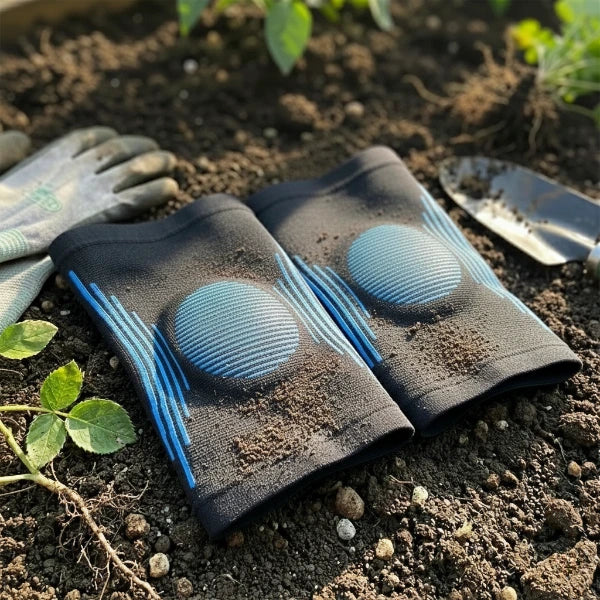 2-Pack Ultra-Comfort Gel Garden Knee Supports (Women's Fit)