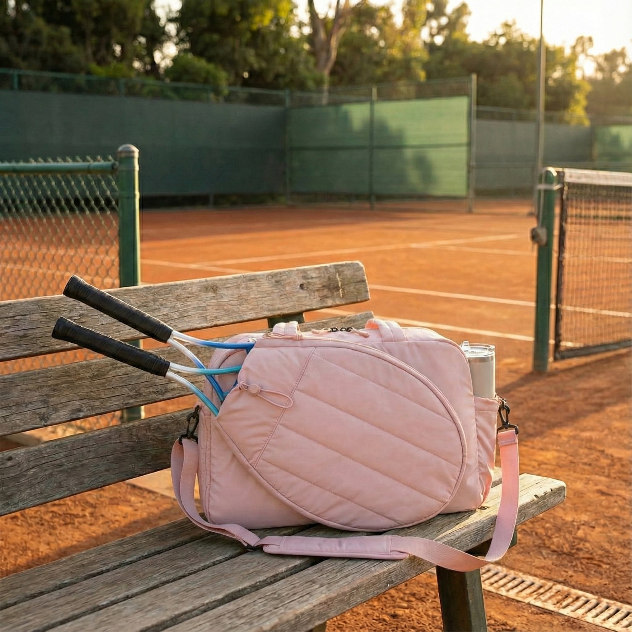 Puffer Tennis Tote (Free Shipping)