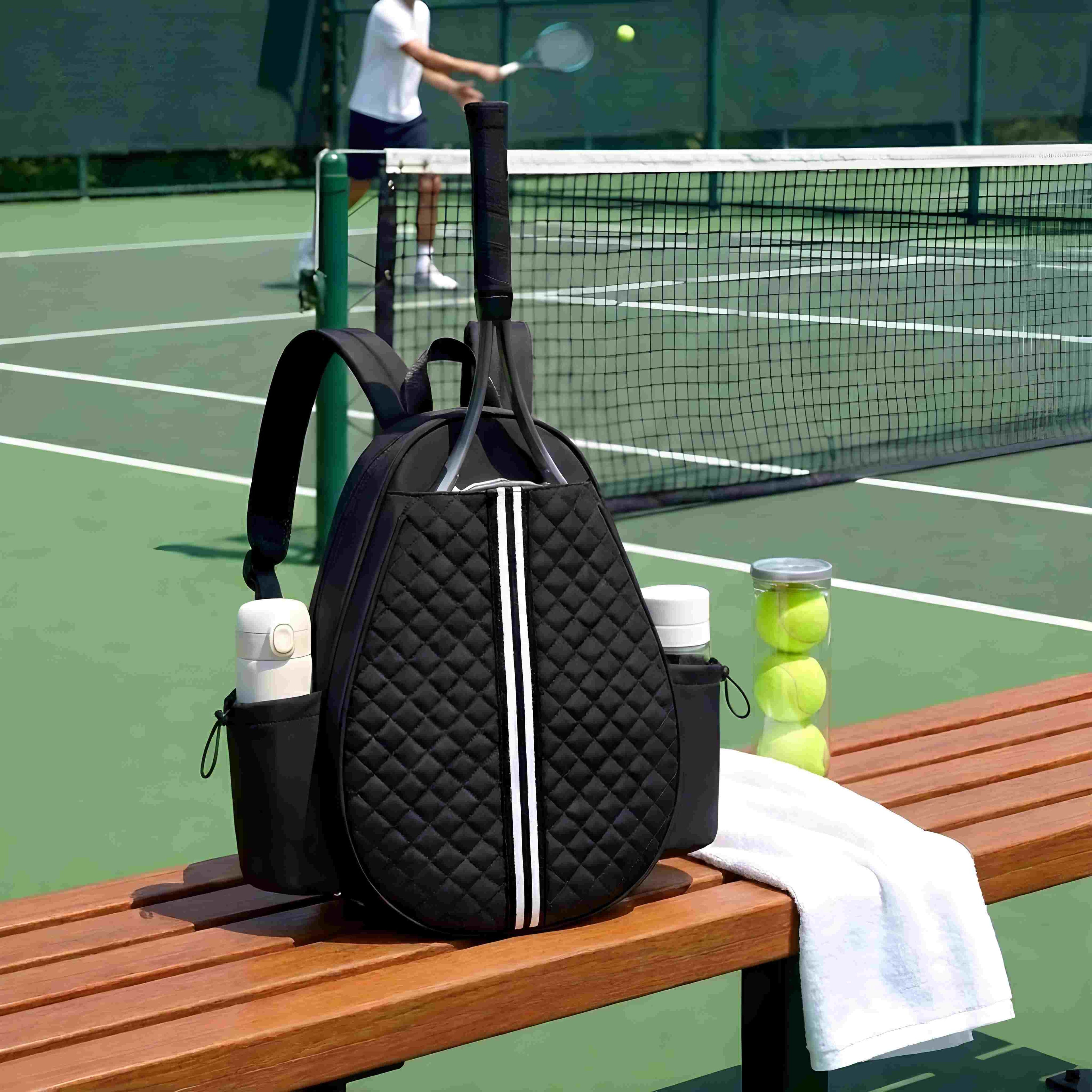 Signature Quilted Tennis Backpack (Free Shipping)