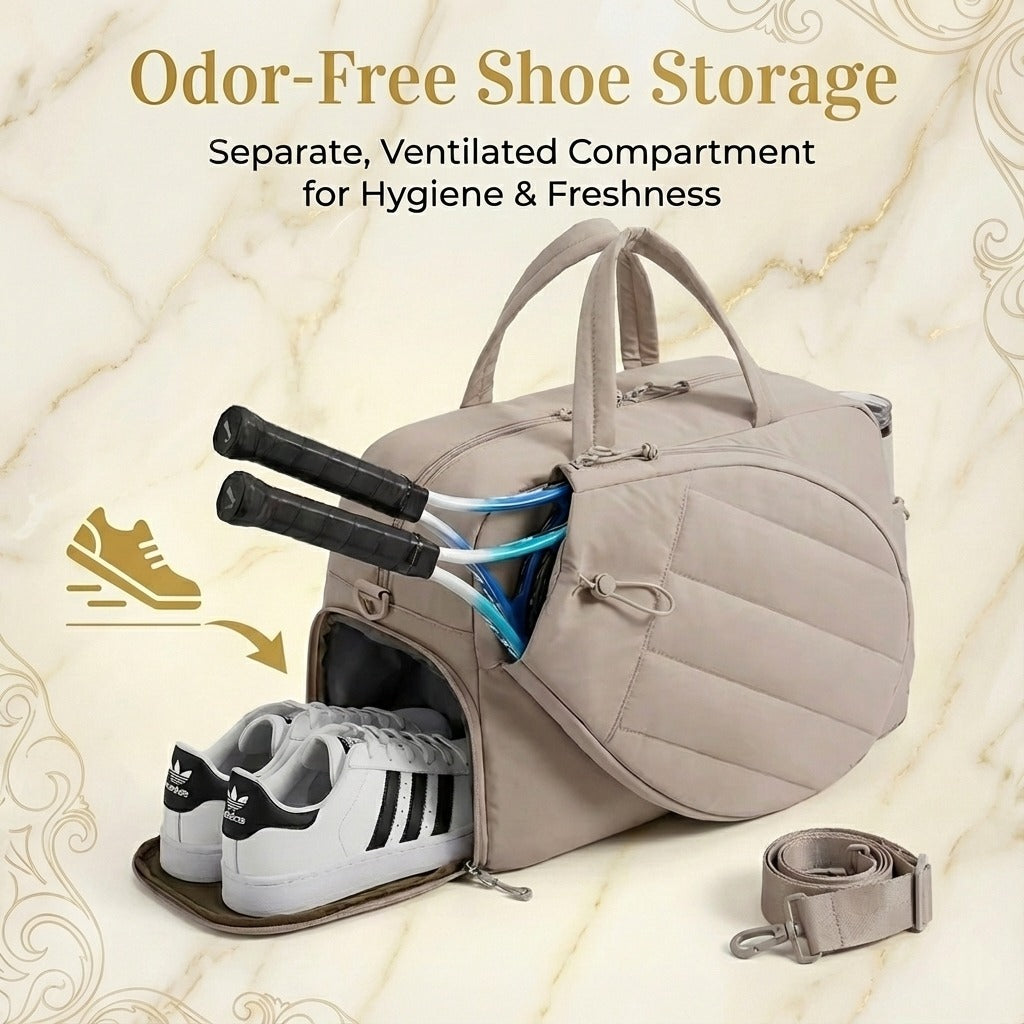 Puffer Tennis Tote (Free Shipping)