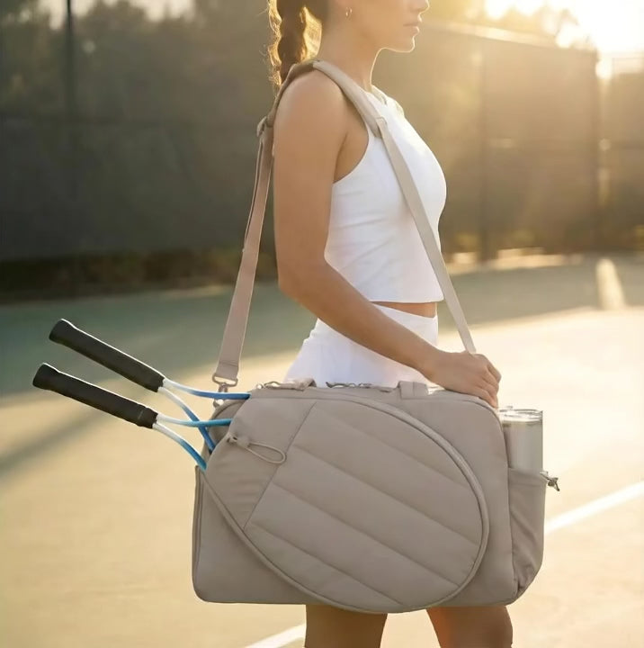 Puffer Tennis Tote (Free Shipping)